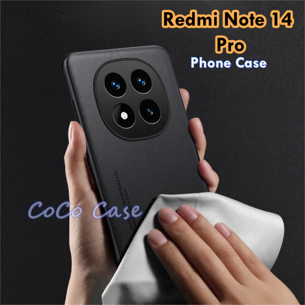 For Redmi Note 14 Pro Cover Silicone Professional Full Case Classic Simple Solid Color Phone Case Cover sweatproof