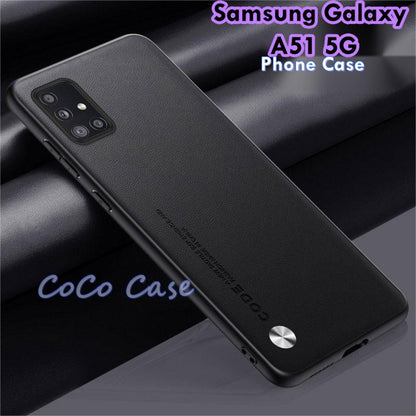 For Samsung Galaxy A51 5G Cover Silicone Professional Full Case Classic Simple Solid Color Phone Case Cover sweatproof