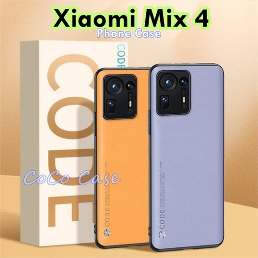 For Xiaomi Mix 4 Cover Silicone Professional Full Case Classic Simple Solid Color Phone Case Cover sweatproof