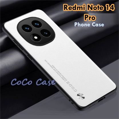 For Redmi Note 14 Pro Cover Silicone Professional Full Case Classic Simple Solid Color Phone Case Cover sweatproof