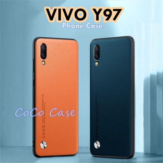 For VIVO Y97 Cover Silicone Professional Full Case Classic Simple Solid Color Phone Case Cover sweatproof