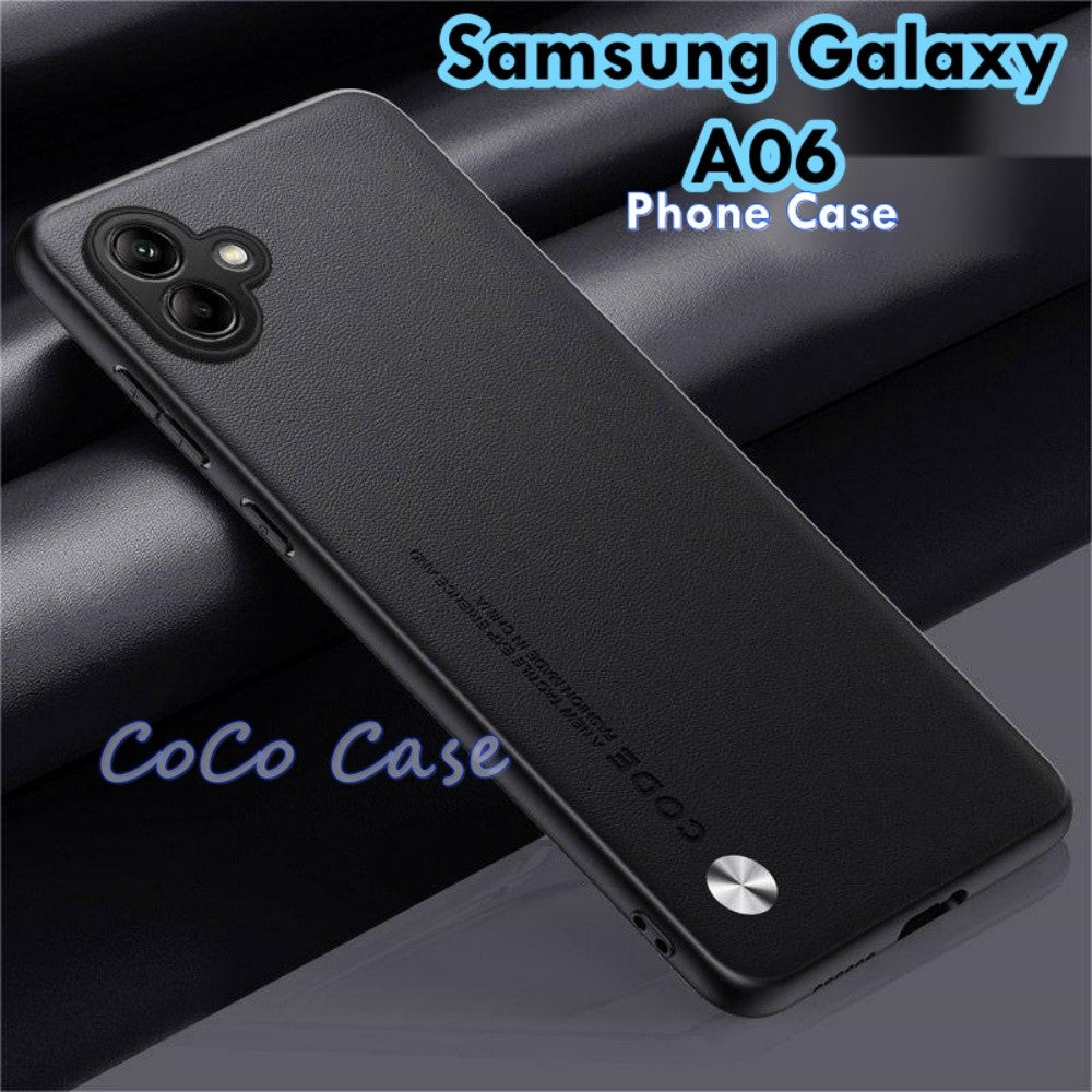For Samsung Galaxy A06 Cover Silicone Professional Full Case Classic Simple Solid Color Phone Case Cover sweatproof