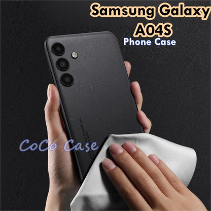 For Samsung Galaxy A04S Cover Silicone Professional Full Case Classic Simple Solid Color Phone Case Cover sweatproof