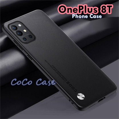 For OnePlus 8T Cover Silicone Professional Full Case Classic Simple Solid Color Phone Case Cover sweatproof