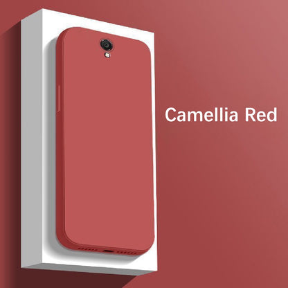 For VIVO Y22 Cover Drop and wear resistant Silicone Full Case Classic Simple Solid Color Phone Case Cover