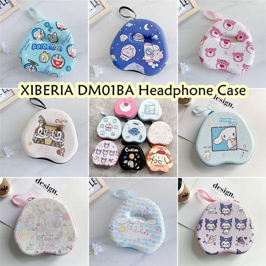 For XIBERIA DM01BA Headphone Case Cartoon Creative Patterns Headset Earpads Storage Bag Casing Box