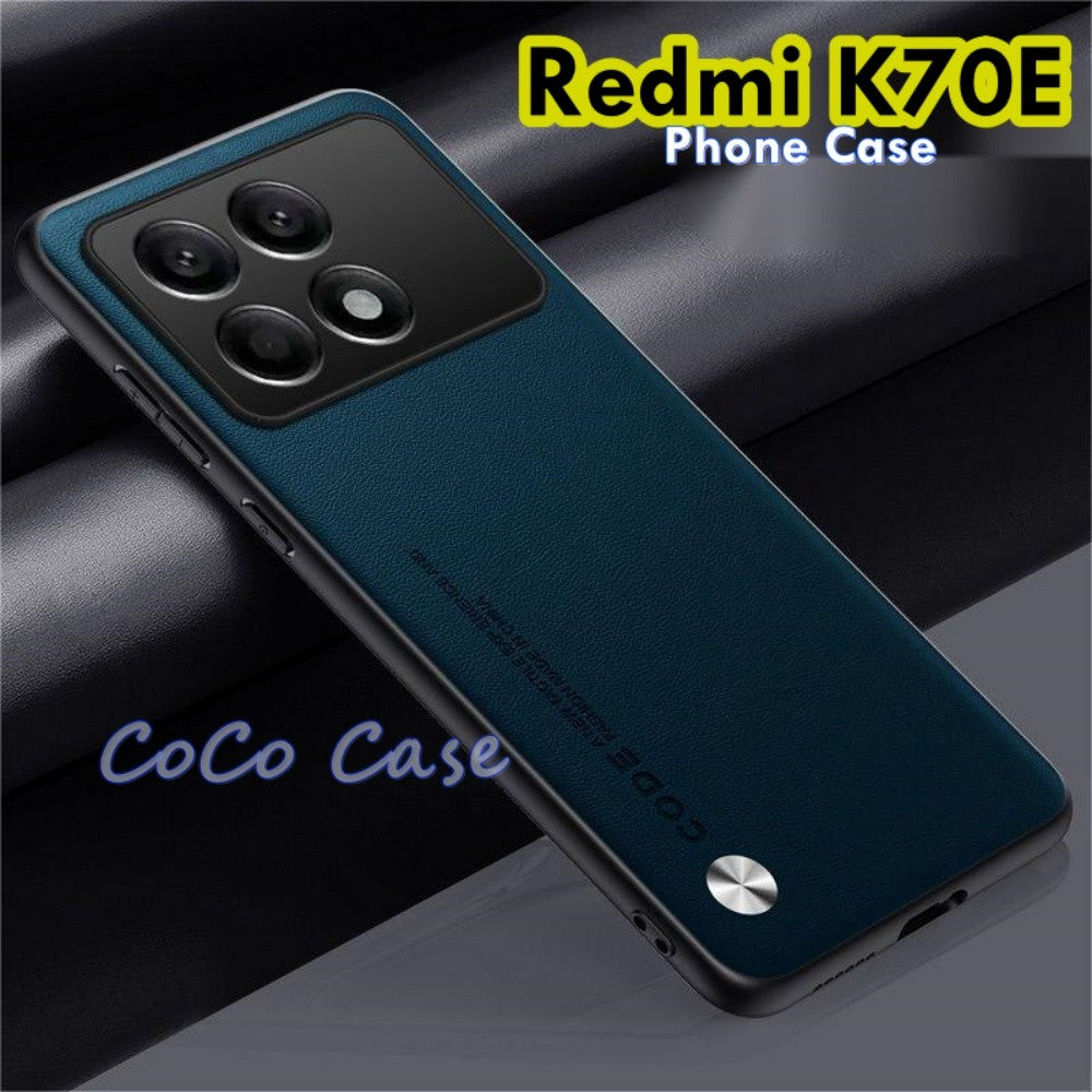 For Redmi K70E Cover Silicone Professional Full Case Classic Simple Solid Color Phone Case Cover sweatproof