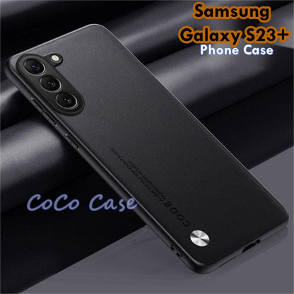 For Samsung Galaxy S23+ Cover Silicone Professional Full Case Classic Simple Solid Color Phone Case Cover sweatproof