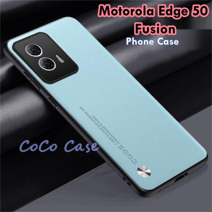 For Motorola Edge 50 Fusion Cover Silicone Professional Full Case Classic Simple Solid Color Phone Case Cover sweatproof