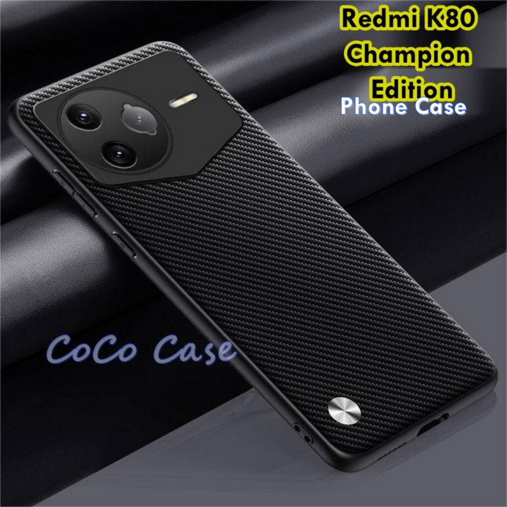 For Redmi K80 Champion Edition Cover Silicone Professional Full Case Classic Simple Solid Color Phone Case Cover sweatproof