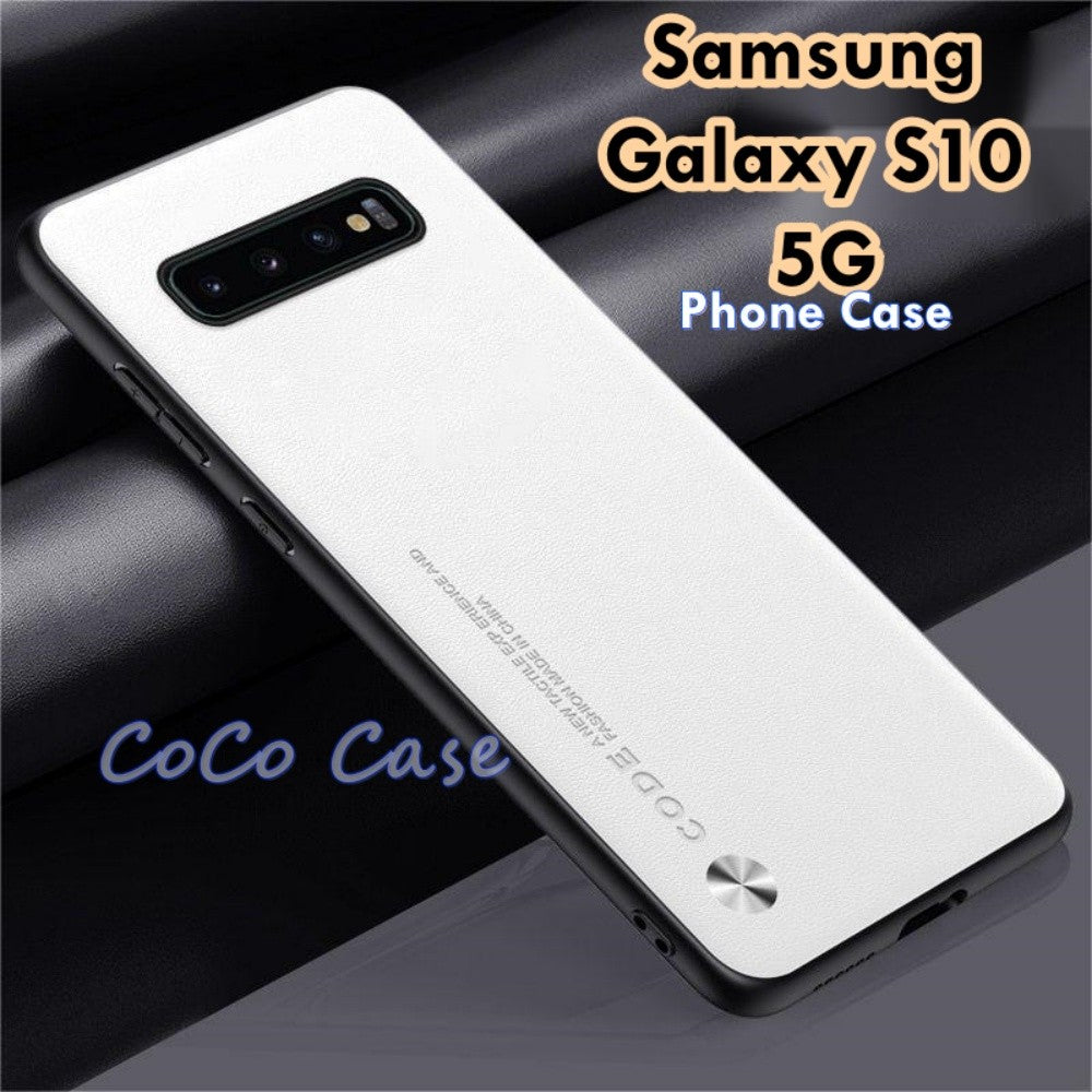 For Samsung Galaxy S10 5G Cover Silicone Professional Full Case Classic Simple Solid Color Phone Case Cover sweatproof