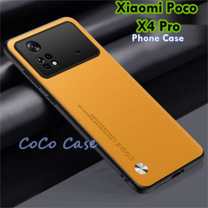 For Xiaomi Poco X4 Pro Cover Silicone Professional Full Case Classic Simple Solid Color Phone Case Cover sweatproof