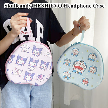 For Skullcandy HESH EVO Headphone Case Cartoon Creative Patterns Headset Earpads Storage Bag Casing Box