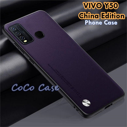 For VIVO Y50 China Edition Cover Silicone Professional Full Case Classic Simple Solid Color Phone Case Cover sweatproof