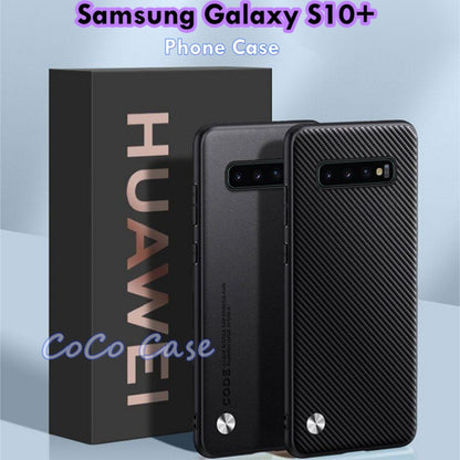 For Samsung Galaxy S10+ Cover Silicone Professional Full Case Classic Simple Solid Color Phone Case Cover sweatproof