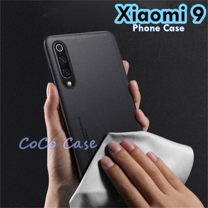 For Xiaomi 9 Cover Silicone Professional Full Case Classic Simple Solid Color Phone Case Cover sweatproof
