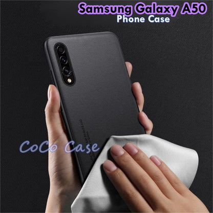 For Samsung Galaxy A50 Cover Silicone Professional Full Case Classic Simple Solid Color Phone Case Cover sweatproof