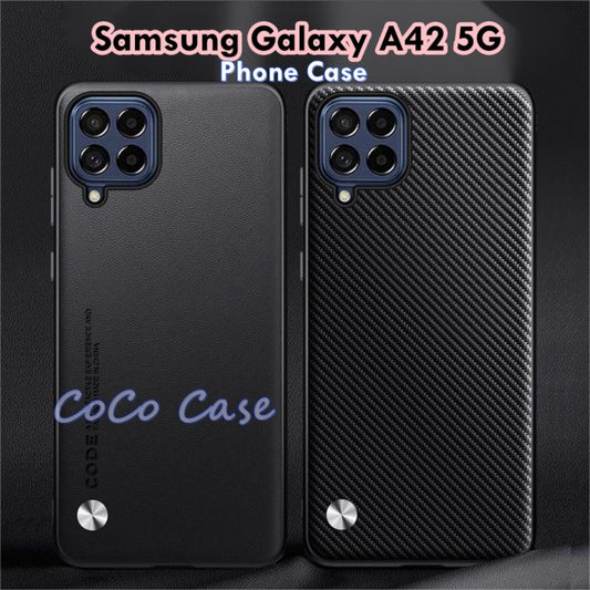 For Samsung Galaxy A42 5G Cover Silicone Professional Full Case Classic Simple Solid Color Phone Case Cover sweatproof