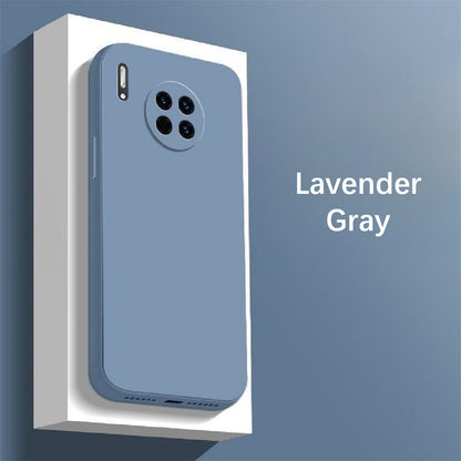 For Huawei Mate 30 Cover Drop and wear resistant Silicone Full Case Classic Simple Solid Color Phone Case Cover