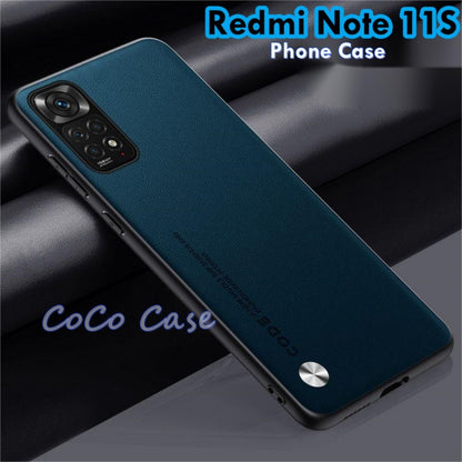 For Redmi Note 11S Cover Silicone Professional Full Case Classic Simple Solid Color Phone Case Cover sweatproof