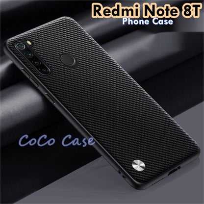 For Redmi Note 8T Cover Silicone Professional Full Case Classic Simple Solid Color Phone Case Cover sweatproof