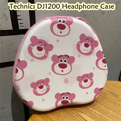 For Technics DJ1200 Headphone Case Cartoon Creative Patterns Headset Earpads Storage Bag Casing Box