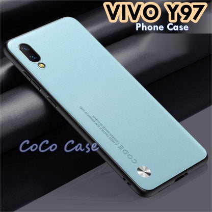 For VIVO Y97 Cover Silicone Professional Full Case Classic Simple Solid Color Phone Case Cover sweatproof