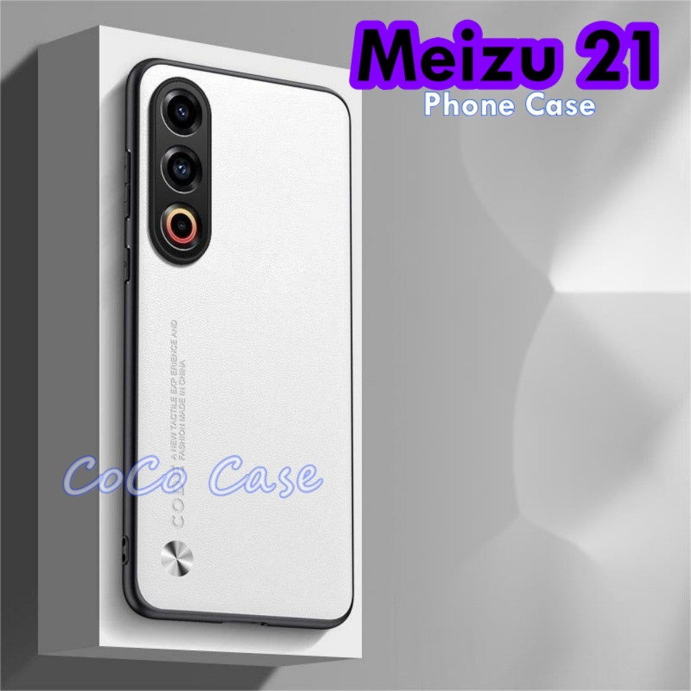For Meizu 21 Cover Silicone Professional Full Case Classic Simple Solid Color Phone Case Cover sweatproof