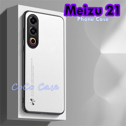 For Meizu 21 Cover Silicone Professional Full Case Classic Simple Solid Color Phone Case Cover sweatproof