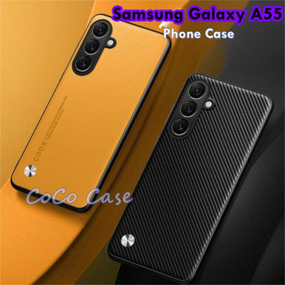 For Samsung Galaxy A55 Cover Silicone Professional Full Case Classic Simple Solid Color Phone Case Cover sweatproof