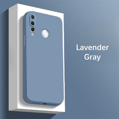 For Huawei Y7P 2020 Cover Drop and wear resistant Silicone Full Case Classic Simple Solid Color Phone Case Cover