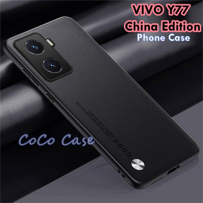 For VIVO Y77 China Edition Cover Silicone Professional Full Case Classic Simple Solid Color Phone Case Cover sweatproof