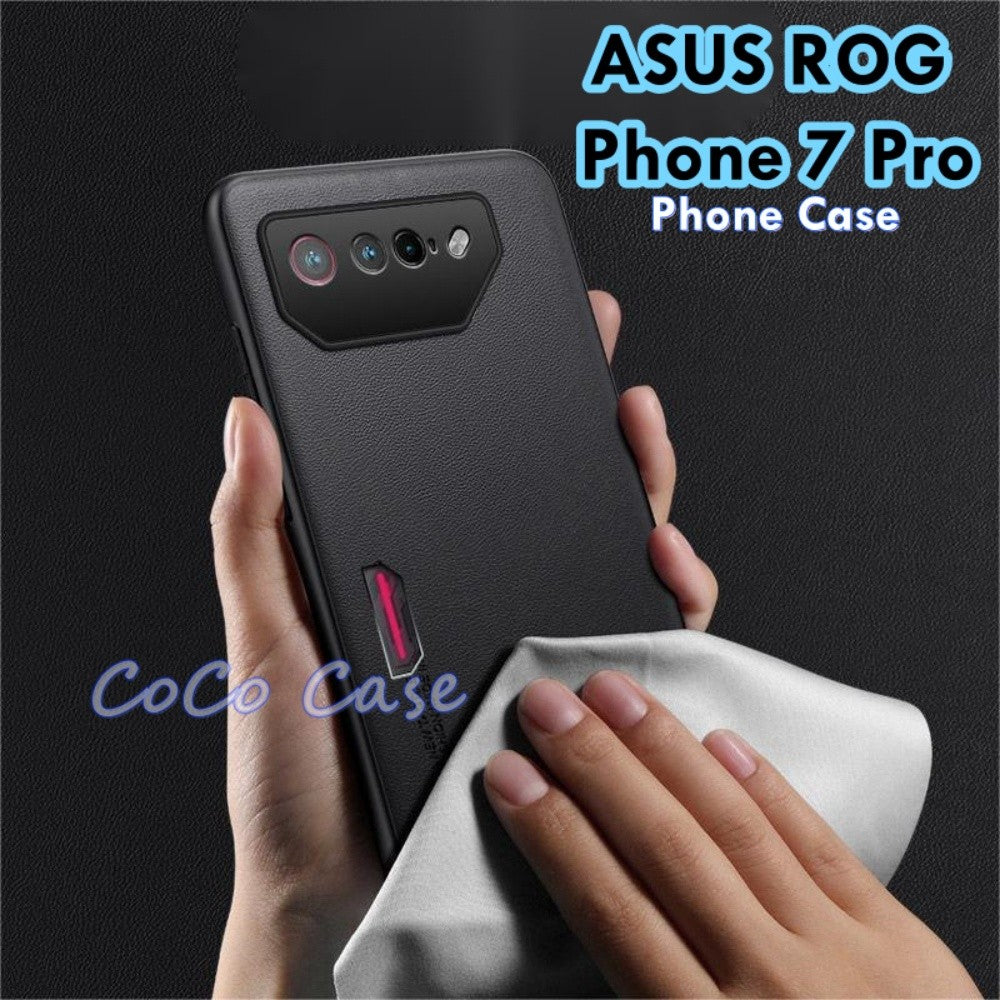 For ASUS ROG Phone 7 Pro Cover Silicone Professional Full Case Classic Simple Solid Color Phone Case Cover sweatproof