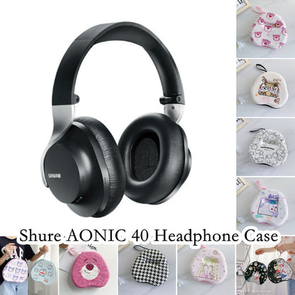 For Shure AONIC 40 Headphone Case Cartoon Creative Patterns Headset Earpads Storage Bag Casing Box