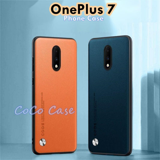 For OnePlus 7 Cover Silicone Professional Full Case Classic Simple Solid Color Phone Case Cover sweatproof