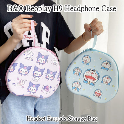 For B&O Beoplay H9 Headphone Case Cartoon Creative Patterns Headset Earpads Storage Bag Casing Box