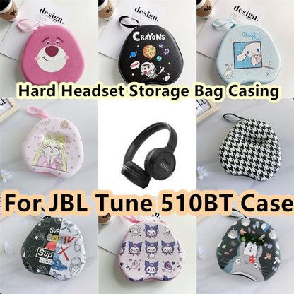 For JBL TUNE 510BT Headphone Case Cartoon Creative Patterns Headset Earpads Storage Bag Casing Box