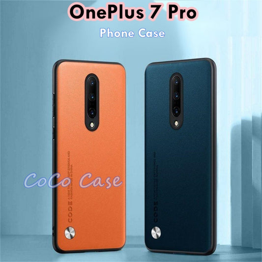 For OnePlus 7 Pro Cover Silicone Professional Full Case Classic Simple Solid Color Phone Case Cover sweatproof
