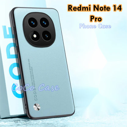 For Redmi Note 14 Pro Cover Silicone Professional Full Case Classic Simple Solid Color Phone Case Cover sweatproof