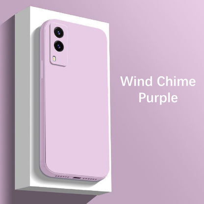 For VIVO Y71T Cover Drop and wear resistant Silicone Full Case Classic Simple Solid Color Phone Case Cover