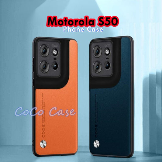 For Motorola S50 Cover Silicone Professional Full Case Classic Simple Solid Color Phone Case Cover sweatproof
