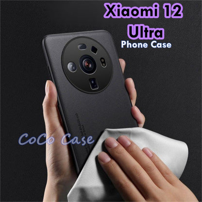 For Xiaomi 12 Ultra Cover Silicone Professional Full Case Classic Simple Solid Color Phone Case Cover sweatproof