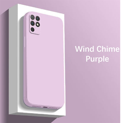 For Honor Play 5T Active Cover Drop and wear resistant Silicone Full Case Classic Simple Solid Color Phone Case Cover