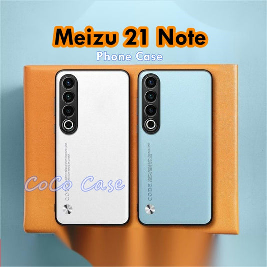 For Meizu 21 Note Cover Silicone Professional Full Case Classic Simple Solid Color Phone Case Cover sweatproof
