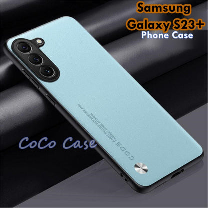 For Samsung Galaxy S23+ Cover Silicone Professional Full Case Classic Simple Solid Color Phone Case Cover sweatproof