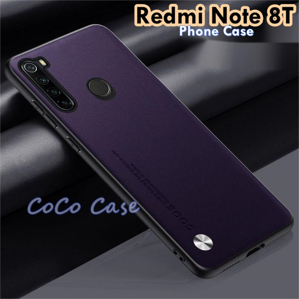 For Redmi Note 8T Cover Silicone Professional Full Case Classic Simple Solid Color Phone Case Cover sweatproof