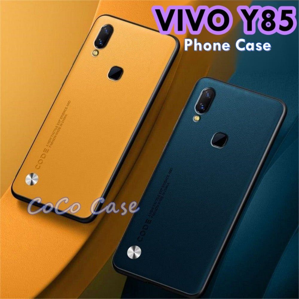 For VIVO Y85 Cover Silicone Professional Full Case Classic Simple Solid Color Phone Case Cover sweatproof
