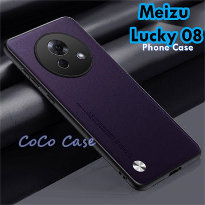 For Meizu Lucky 08 Cover Silicone Professional Full Case Classic Simple Solid Color Phone Case Cover sweatproof