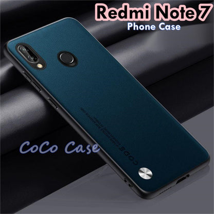 For Redmi Note 7 Cover Silicone Professional Full Case Classic Simple Solid Color Phone Case Cover sweatproof