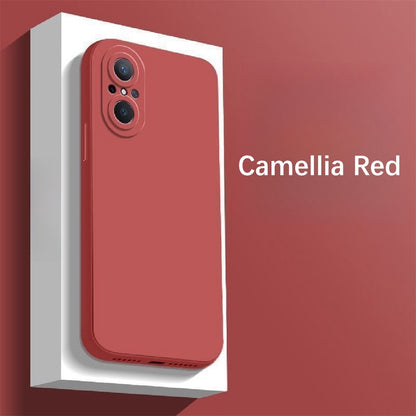 For Huawei Nova 9 SE Cover Drop and wear resistant Silicone Full Case Classic Simple Solid Color Phone Case Cover